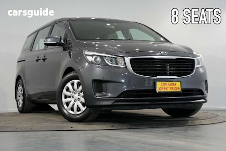 Grey 2017 Kia Carnival Wagon S
