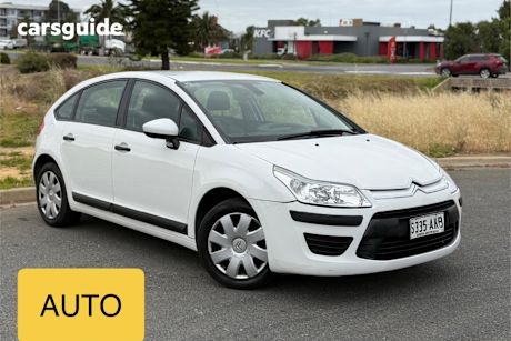 White 2010 Citroen C4 Hatchback Vti
