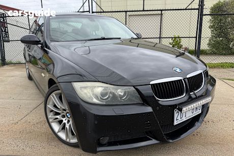 Black 2008 BMW 320I Sedan Executive