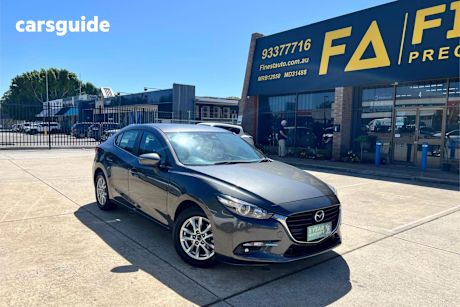 Grey 2018 Mazda 3 Sedan Maxx Sport