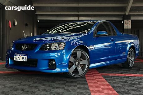 Blue 2011 Holden UTE Ute Tray SS THUNDER R