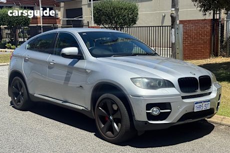 Silver 2009 BMW X6 Coupe Xdrive 50I