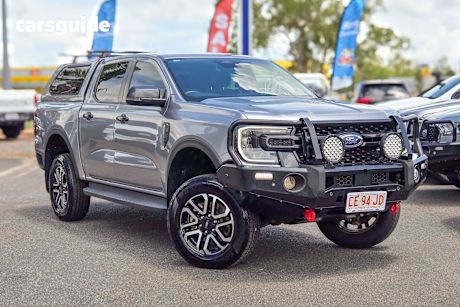 Silver 2022 Ford Ranger Double Cab Pick Up Sport 2.0 (4X4)