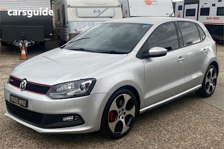 Silver 2013 Volkswagen Polo Hatchback Gti