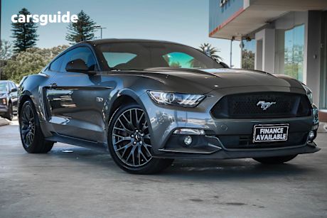 Grey 2017 Ford Mustang Coupe Fastback Gt 5.0 V8