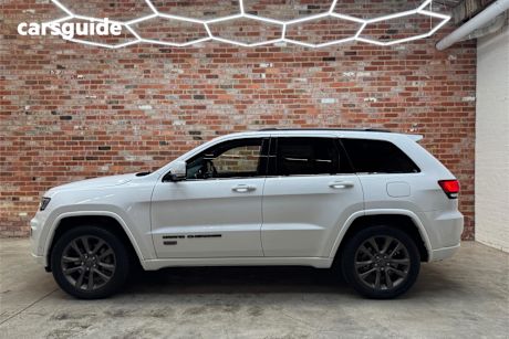 White 2016 Jeep Grand Cherokee Wagon 75Th Anniversary (4X4)
