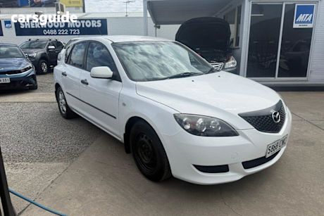 White 2005 Mazda 3 Hatchback Neo