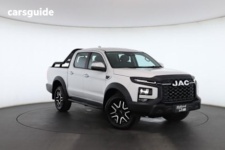 White 2025 JAC T9 UTE Dual Cab Pick-up Oasis (4X4)