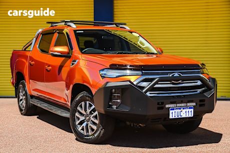 Orange 2024 LDV T60 Double Cab Utility Max Pro (4X4)