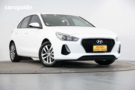 White 2018 Hyundai I30 Hatchback Active 1.6 Crdi