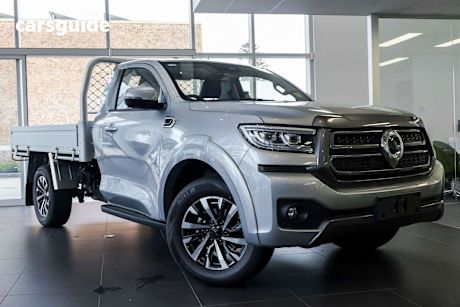 Silver 2025 GWM Cannon Cab Chassis Premium (4X2)