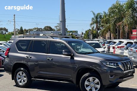 Grey 2018 Toyota Landcruiser Prado Wagon Gxl (4X4)
