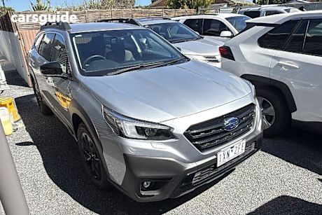 Silver 2023 Subaru Outback Wagon Awd Sport