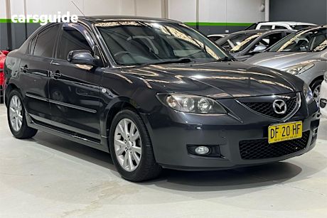 Grey 2006 Mazda 3 Sedan Maxx Sport