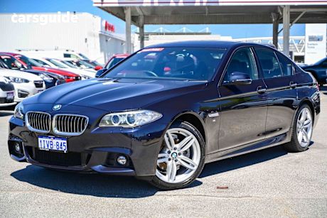 Black 2016 BMW 520D Sedan Luxury Line