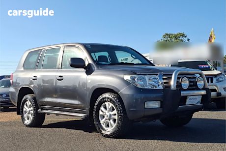 Grey 2008 Toyota Landcruiser Wagon Sahara (4X4)