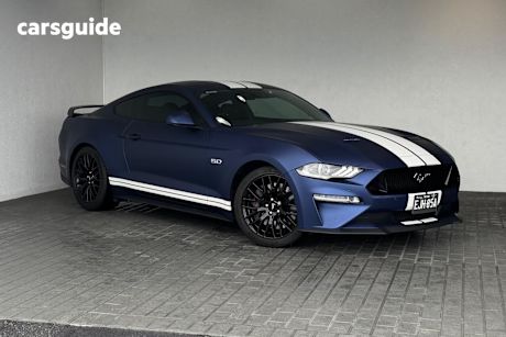 Blue 2020 Ford Mustang Fastback Gt 5.0 V8
