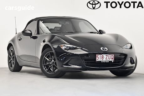 Black 2015 Mazda MX-5 Roadster Gt