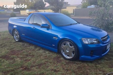Blue 2008 Holden Commodore Utility Ss-V