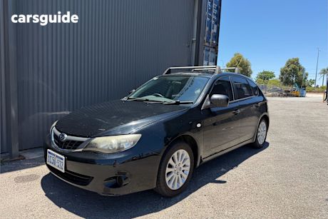 Black 2008 Subaru Impreza Hatchback R (Awd)