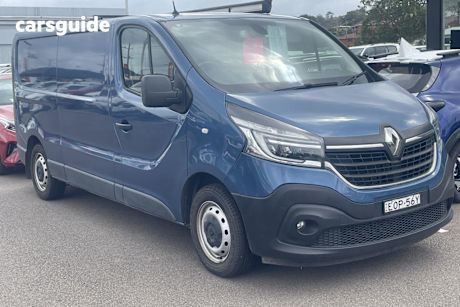 Blue 2021 Renault Trafic Van L2 Lwb Pro (85Kw)