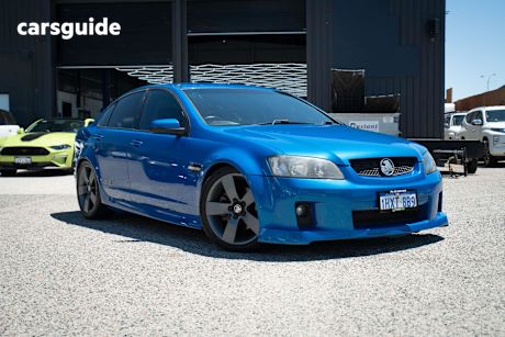 Blue 2009 Holden Commodore Sedan Ss