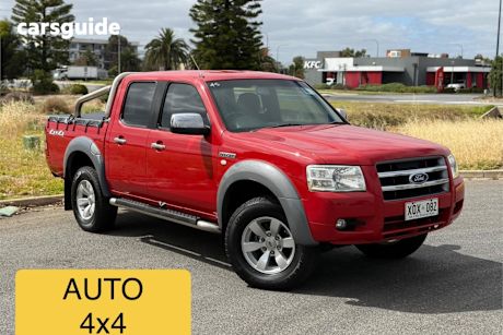 Red 2007 Ford Ranger Dual Cab Pick-up Xlt (4X4)