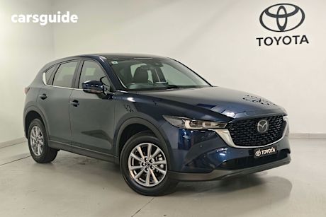Blue 2022 Mazda CX-5 Wagon Touring (Awd)