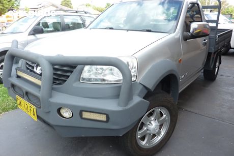 Silver 2014 Great Wall V200 Cab Chassis (4X4)