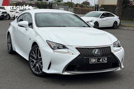 White 2017 Lexus RC350 Coupe F Sport