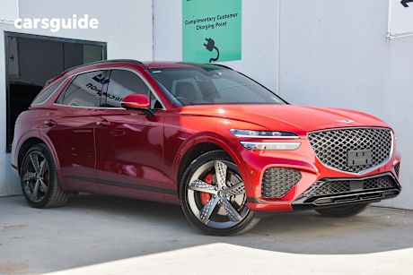 Red 2023 Genesis GV70 Wagon 3.5T Awd Sport