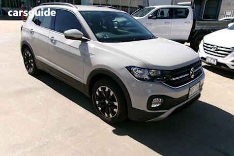 Grey 2023 Volkswagen T-Cross Wagon 85Tfsi Life