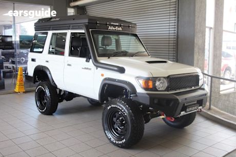 White 2016 Toyota Landcruiser Wagon Workmate (4X4)