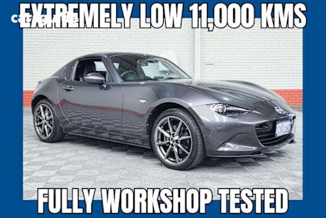 Grey 2021 Mazda MX-5 Convertible Rf Gt