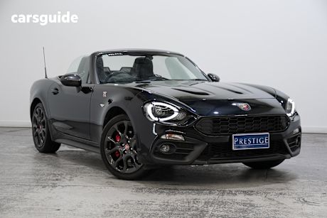 Black 2018 Abarth 124 Roadster Spider