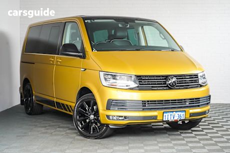 Gold 2019 Volkswagen Multivan Wagon Black Edition