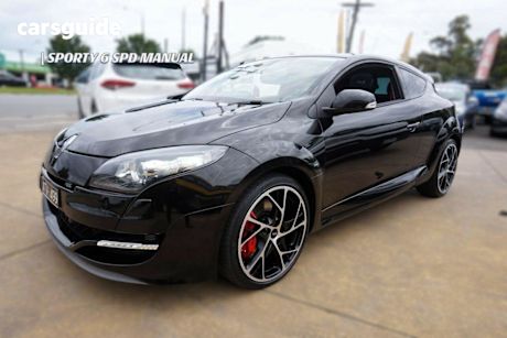 Black 2013 Renault Megane Coupe Rs 265 Trophy