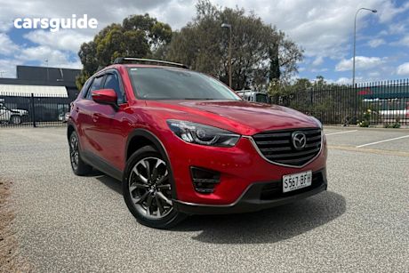Red 2015 Mazda CX-5 Wagon Akera (4X4)