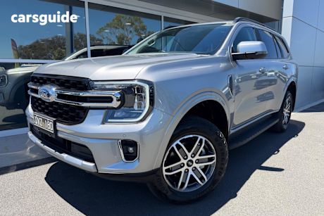 Silver 2025 Ford Everest Wagon Trend (4Wd)