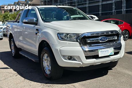 White 2017 Ford Ranger Super Cab Utility Xlt 3.2 Hi-Rider (4X2)