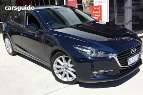 Blue 2016 Mazda 3 Hatchback Sp25