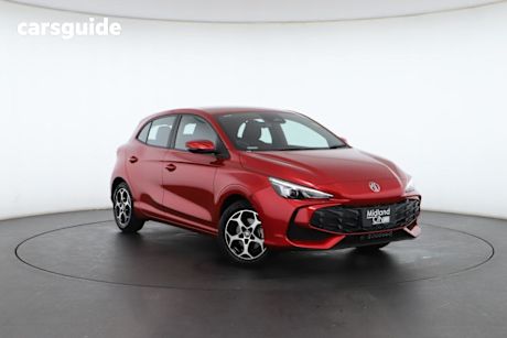 Red 2025 MG MG3 Hatchback Excite