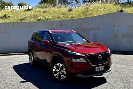 Red 2025 Nissan X-Trail Wagon St-L (4Wd) E-Power (Hybrid)