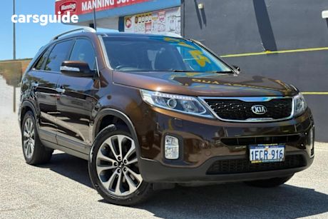 Brown 2012 Kia Sorento Wagon Platinum (4X4)