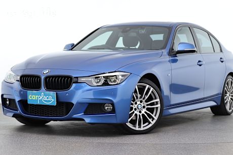 Blue 2018 BMW 320I Sedan M Sport