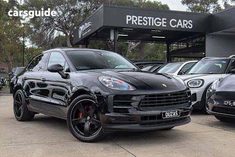 Black 2019 Porsche Macan Wagon S