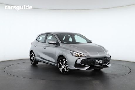 Silver 2025 MG MG3 Hatchback Excite