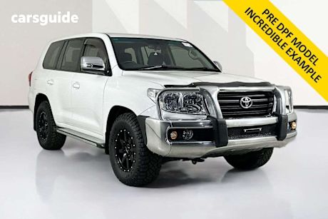 White 2013 Toyota Landcruiser Wagon Gxl (4X4)