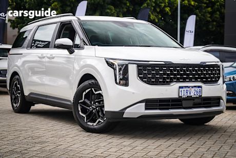 White 2025 Kia Carnival Wagon Sport