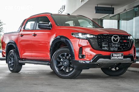 Red 2025 Mazda BT-50 Dual Cab Pick-up Sp (4X4)